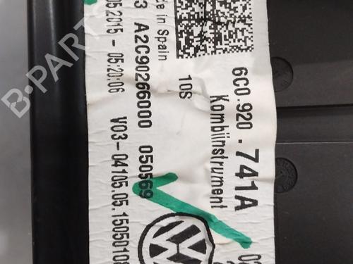 Instrument cluster VW POLO V (6R1, 6C1) 1.4 TDI | BP27803369C47