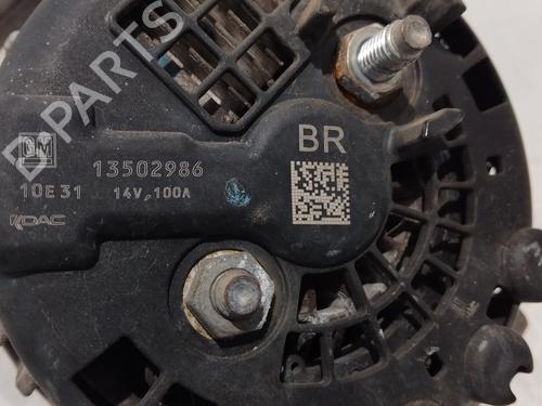 Alternator OPEL ASTRA J (P10) 1.3 CDTI (68) | BP27840669M7 