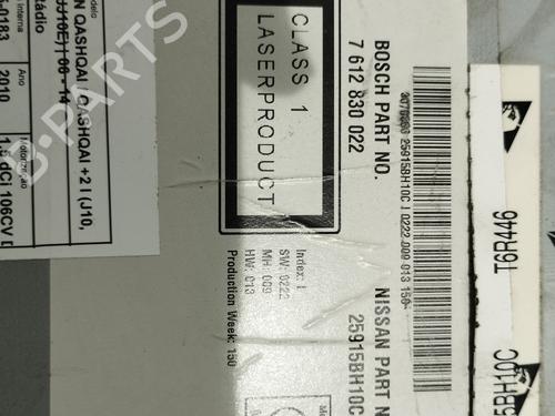 Radio NISSAN QASHQAI / QASHQAI +2 I (J10, NJ10, JJ10E) 1.5 dCi | BP28047864E6 