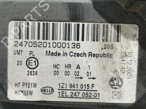 Left headlight SKODA OCTAVIA II (1Z3) 1.6 TDI | BP28043390C28 