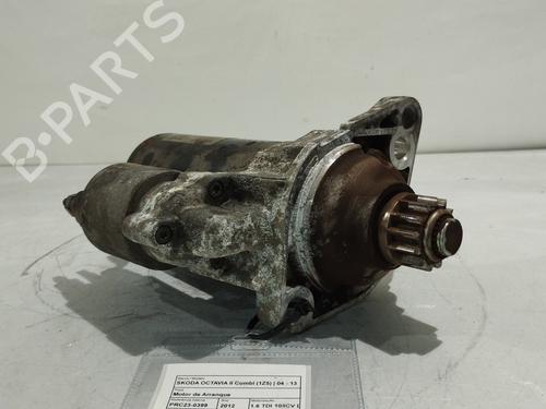 Used Starter SKODA OCTAVIA II Combi (1Z5) 1.6 TDI (105 hp) 28129279