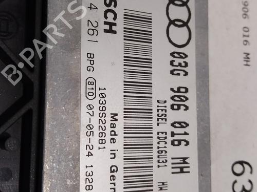 Engine control unit (ECU) AUDI A6 C6 Avant (4F5) 2.0 TDI | BP28954049M57 