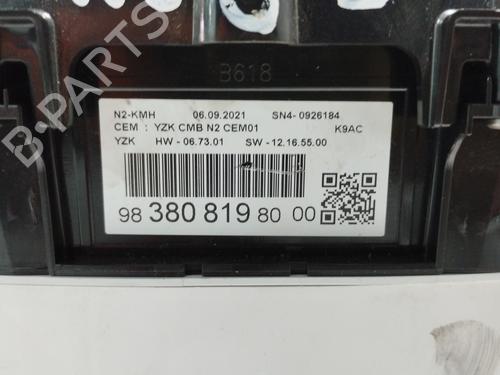 Instrument cluster CITROËN BERLINGO Box Body/MPV (K9) 1.5 BlueHDi 100 | BP28011084C47 