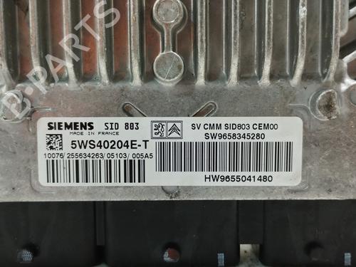 Engine control unit (ECU) PEUGEOT 407 (6D_) 2.0 HDi 135 (6DRHRH, 6DRHRE, 6DRHRG, 6DRHRJ) | BP29191125M57
