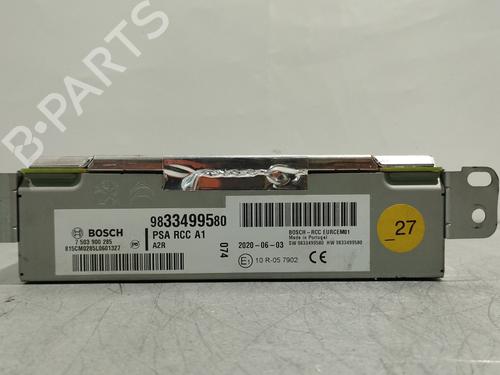 Used Radio PEUGEOT PARTNER Box Body/MPV (K9) 1.5 BlueHDi 100 (102 hp) 29262546