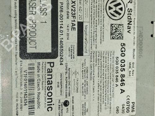 Radio VW GOLF VII (5G1, BQ1, BE1, BE2) 1.6 TDI | BP29282855E6 