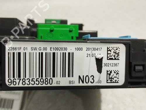 Electronic module PEUGEOT 208 I (CA_, CC_) 1.4 HDi | BP29282846M83 