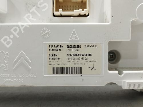 Instrument cluster PEUGEOT 308 II (LB_, LP_, LW_, LH_, L3_) 1.6 HDi 100 | BP29309607C47 