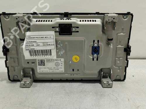 Display monitor VW POLO VI (AW1, BZ1, AE1) 1.0 TSI | BP25939599C48