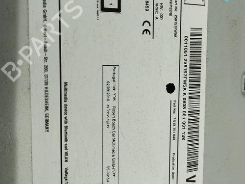 Radio NISSAN QASHQAI II (J11, J11_) 1.3 DIG-T | BP27311699E6