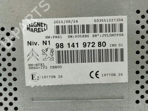 Radio CITROËN C4 II (NC_) 1.6 BlueHDi 120 | BP29520621E6 