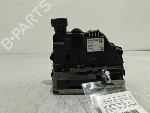Used Front right lock FIAT GRANDE PUNTO Van (199_) 1.3 JTD Multijet (199CXC1A) (75 hp) 29968017
