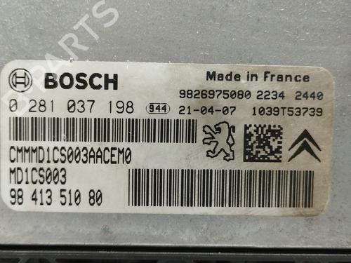 Engine control unit (ECU) PEUGEOT 208 II (UB_, UP_, UW_, UJ_) 1.5 BlueHDI 100 | BP23552259M57