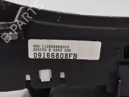 Instrument cluster OPEL CORSA C (X01) 1.7 DTI (F08, F68) | BP30160662C47