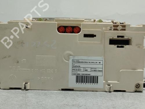 Instrument cluster VW GOLF III (1H1) 1.4 | BP30170127C47 