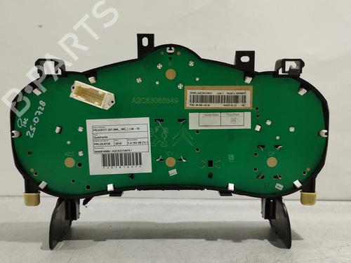 Instrument cluster PEUGEOT 207 (WA_, WC_) 1.4 16V | BP30194316C47 