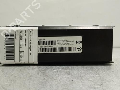 Climate control OPEL ASTRA J (P10) 1.4 (68) | BP30264023I5