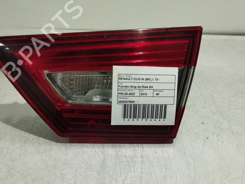 Used Right tailgate light RENAULT CLIO IV (BH_) 1.2 16V (73 hp) 29867734