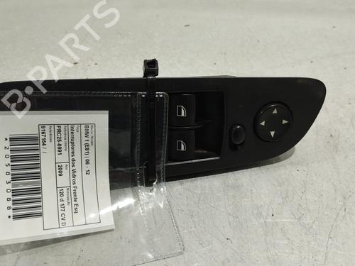 Used Left front window switch BMW 1 (E81) 120 d (177 hp) 30378215