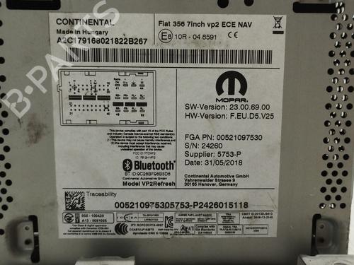 Radio FIAT TIPO Hatchback (356_, 357_) 1.3 D (356HXH1A) | BP30490752E6