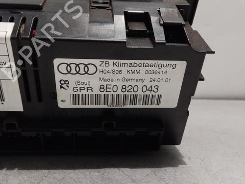 Climate control AUDI A4 B6 (8E2) 1.9 TDI | BP31073604I5