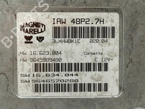 Engine control unit (ECU) CITROËN C2 (JM_) 1.1 | BP30860746M57