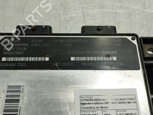 Engine control unit (ECU) CITROËN BERLINGO / BERLINGO FIRST MPV (MF_, GJK_, GFK_) 1.9 D (MFWJZ) | BP30908222M57