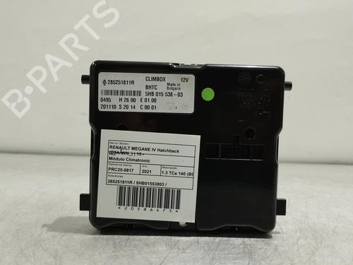 Airco bedieningspaneel RENAULT MEGANE IV Hatchback (B9A/M/N_) 1.3 TCe 140 (B9NB) (140 hp) 30921933