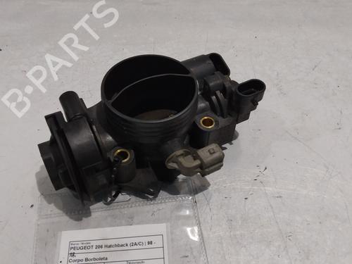 Used Intake manifold PEUGEOT 206 Hatchback (2A/C) 1.1 i (60 hp) 31073654