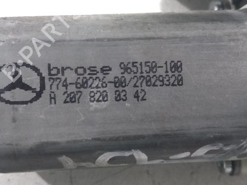 Front left window mechanism MERCEDES-BENZ E-CLASS Coupe (C207) E 350 CDI (207.322) | BP31073668C22