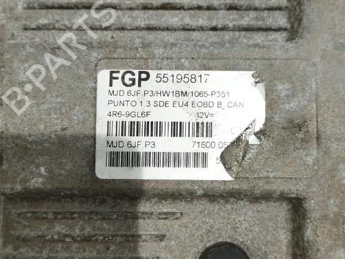 Engine control unit (ECU) FIAT PUNTO Hatchback Van (188_) 1.3 JTD | BP27973070M57