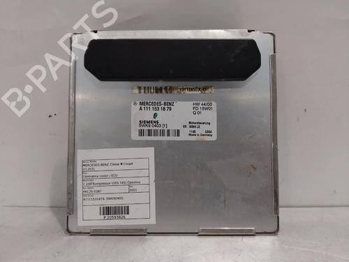 Used Engine control unit (ECU) Engine control unit (ECU) MERCEDES-BENZ C-CLASS Coupe (CL203) C 200 Kompressor (203.745) (163 hp) 32759012 32759012