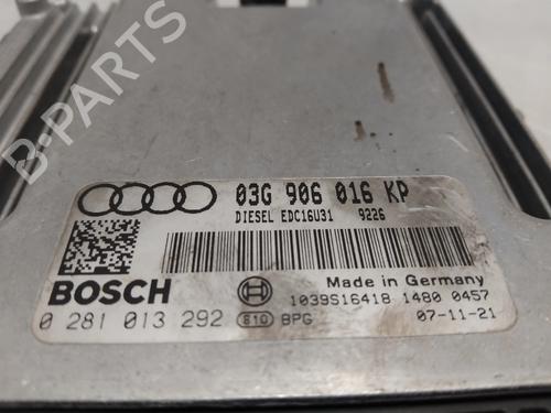 Engine control unit (ECU) AUDI A4 B7 Convertible (8HE) 2.0 TDI | BP32698800M57 - Image 3