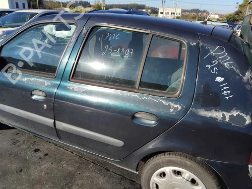 Dør venstre bagtil RENAULT CLIO II (BB_, CB_) 1.2 16V (BB05, BB0W, BB11, BB27, BB2T, BB2U, BB2V, CB05,... (75 hp) 33001398