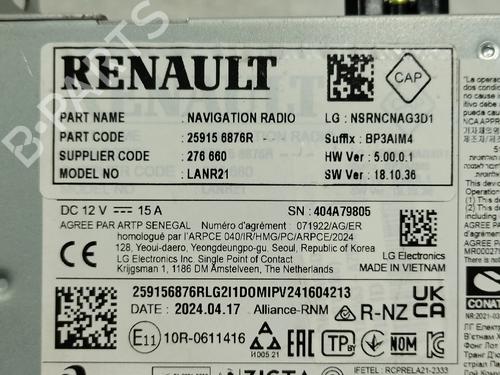 Radio RENAULT ESPACE VI (RHN) E-TECH 200 Hybrid | BP33050610E6 - Image 4