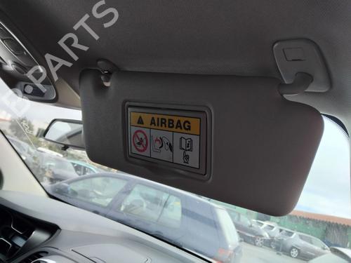 Høyre solskjerm RENAULT CAPTUR I (J5_, H5_) 0.9 TCe 90 (90 hp) 33165133