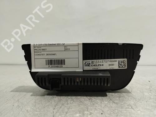 Climate control OPEL MERIVA B MPV (S10) 1.3 CDTI (75) | BP33747858I5 - Image 2