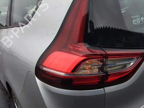Used Left taillight Left taillight RENAULT GRAND SCÉNIC IV (R9_) 1.5 dCi 110 Hybrid Assist (R9AE, R9A3) (110 hp) 33402843 33402843