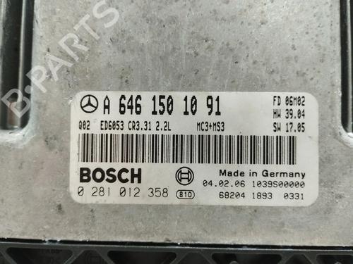 Engine control unit (ECU) MERCEDES-BENZ VITO / MIXTO Van (W639) 115 CDI (639.601, 639.603, 639.605) | BP29916264M57 - Image 2