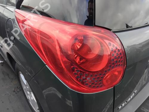 Used Left taillight Left taillight PEUGEOT 207 SW (WK_) 1.4 16V (95 hp) 33943487 33943487