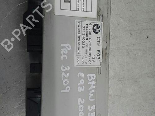 Used Electronic module Electronic module BMW 3 Convertible (E93) [2006-2013] 34140527 34140527