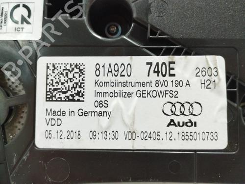 Instrument cluster AUDI Q2 (GAB, GAG) 30 TFSI | BP31216571C47 - Image 3