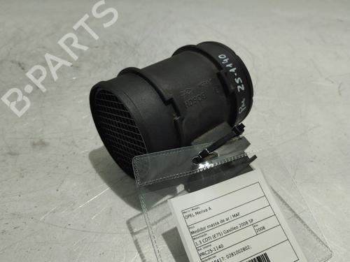 Used Mass air flow sensor Mass air flow sensor OPEL MERIVA A MPV (X03) 1.3 CDTI (E75) (75 hp) 34349431 34349431