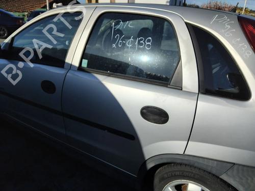 Dør venstre bagtil Dør venstre bagtil OPEL CORSA C (X01) 1.2 (F08, F68) (75 hp) 34406048 34406048