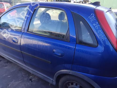 Used Left rear door Left rear door OPEL CORSA C (X01) 1.2 Twinport (F08, F68) (80 hp) 34615030 34615030