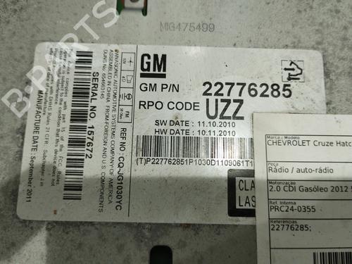 Radio CHEVROLET CRUZE (J300) 2.0 CDI | BP36377419E6 - Image 3