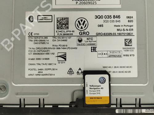 Radio VW PASSAT B8 Variant (3G5, CB5) 2.0 TDI | BP36076244E6 - Image 5
