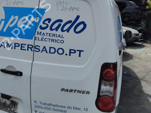 Used Right rear door Right rear door PEUGEOT PARTNER Box Body/MPV 1.6 HDi (90 hp) 36162371 36162371