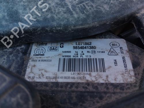 left-headlight-opel-combo-box-bodympv-k9-2018-36163396 main image