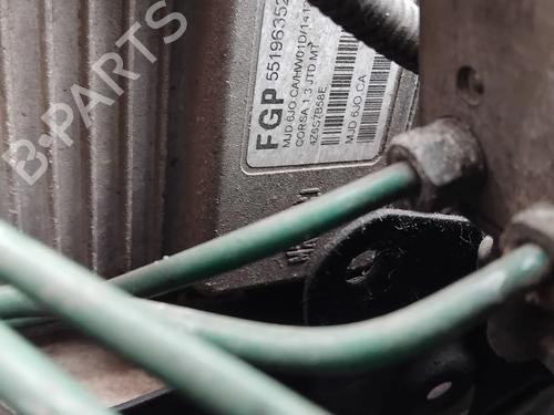 Engine control unit (ECU) OPEL CORSA C (X01) 1.3 CDTI (F08, F68) | BP36644005M57 - Image 2